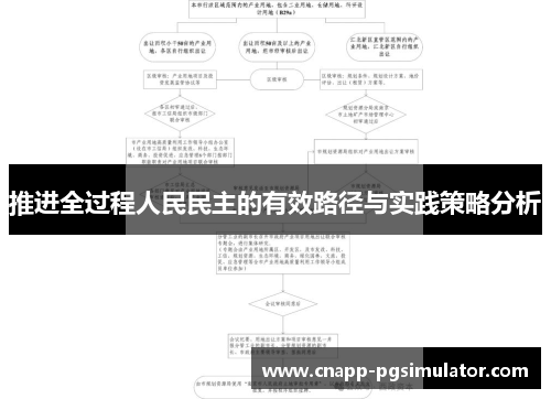 推进全过程人民民主的有效路径与实践策略分析 推进全过程人民民主的有效路径与实践策略分析