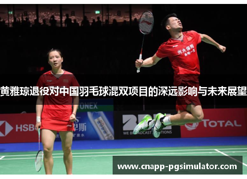 黄雅琼退役对中国羽毛球混双项目的深远影响与未来展望